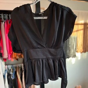 Express Business casual black top